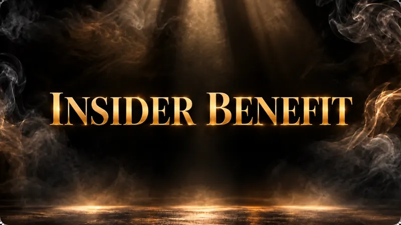 Insider Benefit
