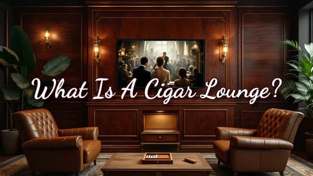 What Is a Cigar Lounge?