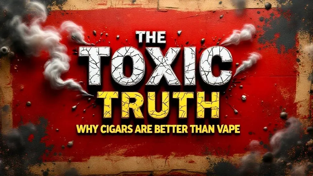 Vape’s Health Hazard Hell vs. Cigars’ Pure Tradition