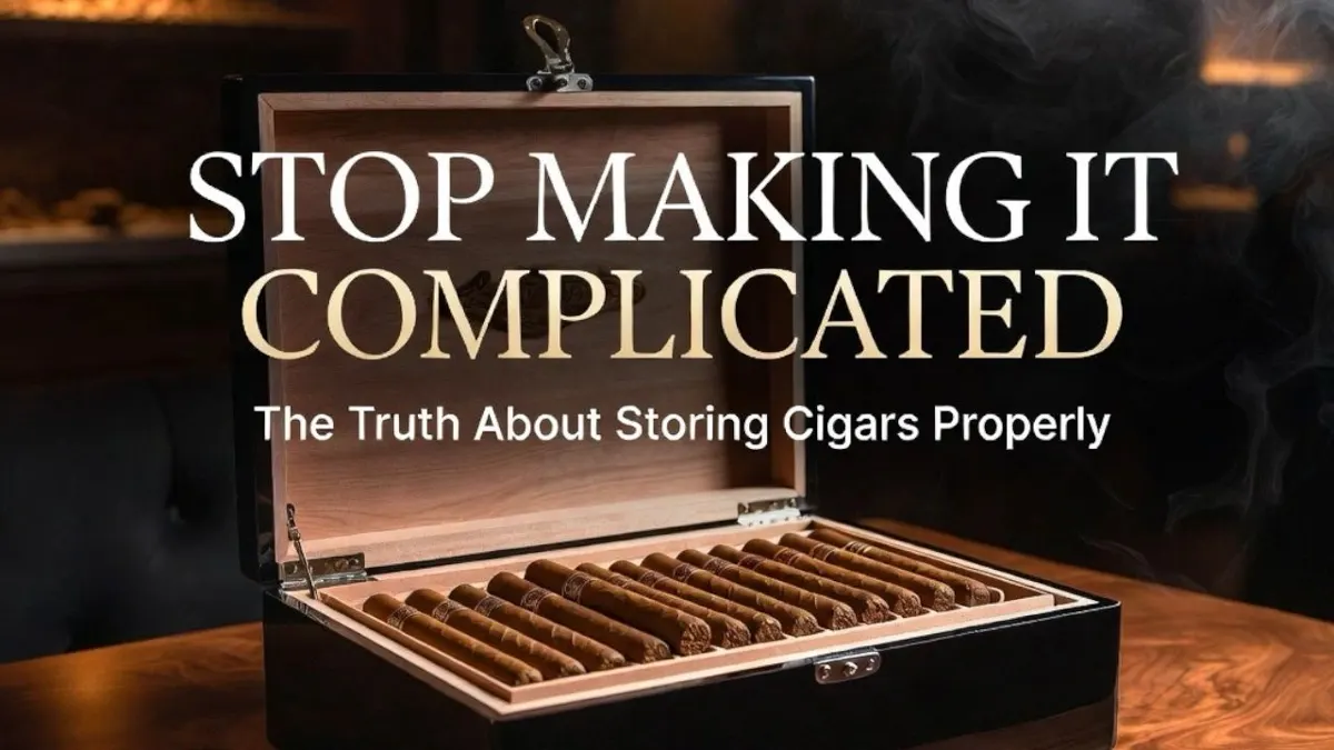 Stop Fighting: The Truth About Storing Cigars Properly